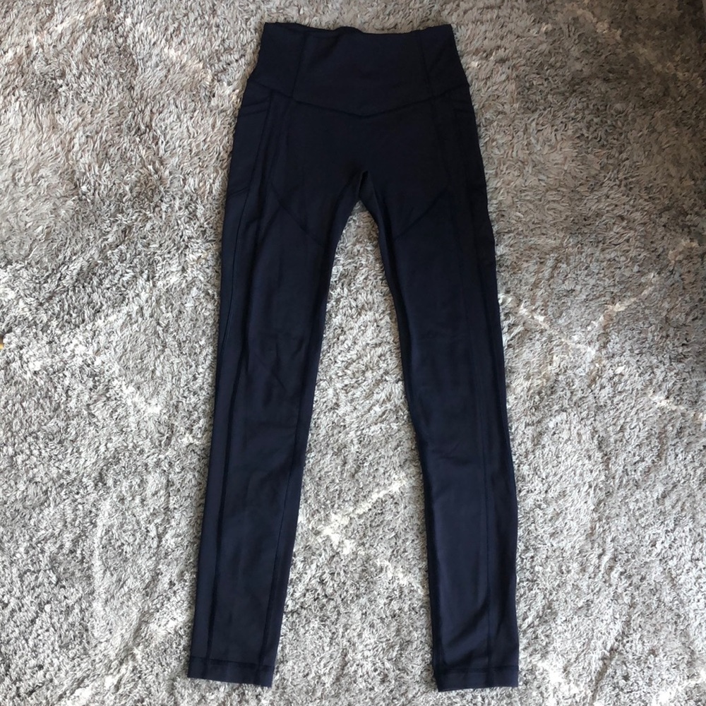 Lululemon Leggings - Size 4, Navy